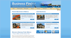 Desktop Screenshot of businessfindermallorca.com